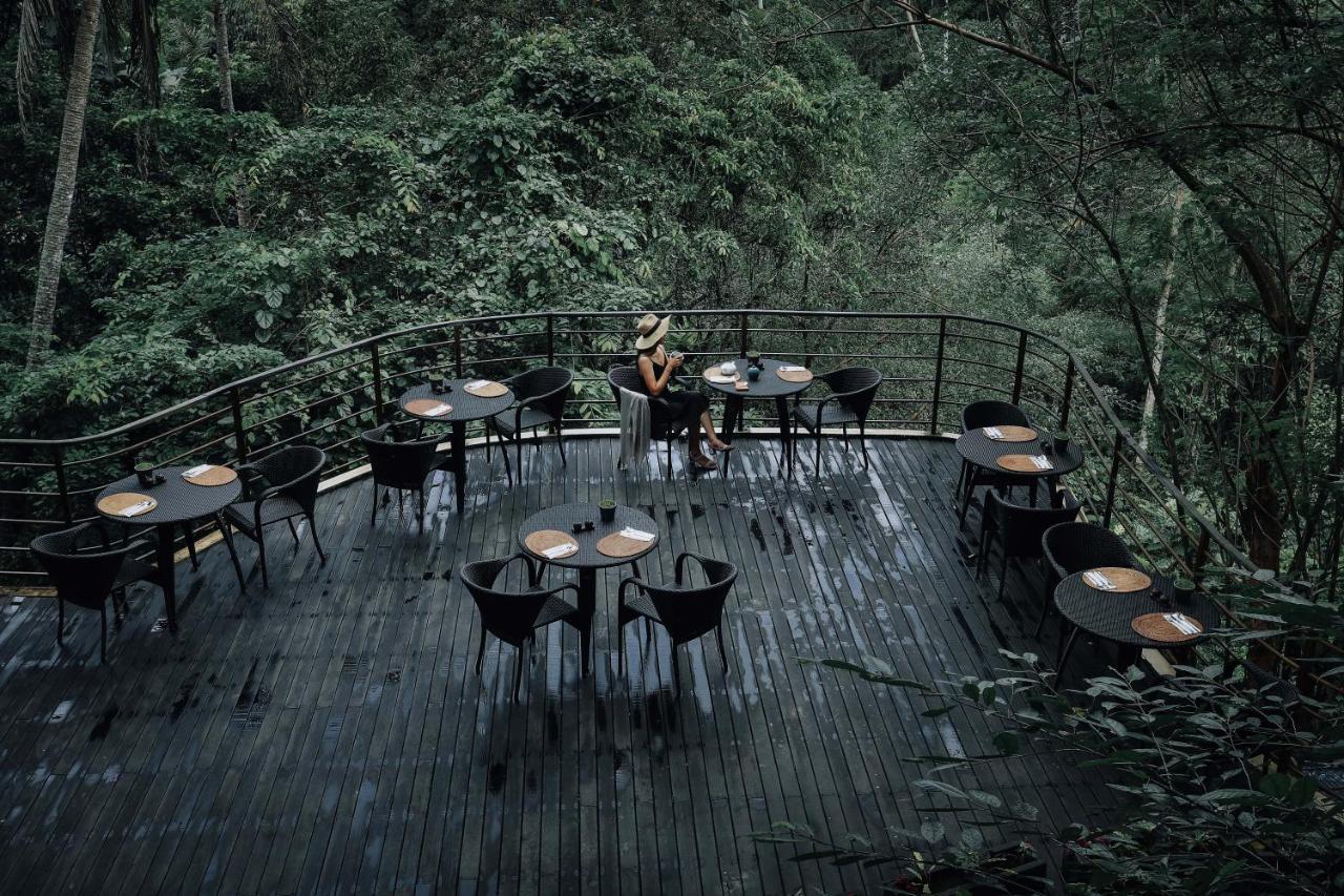 The Sebali Resort Ubud Exterior foto The restaurant at the top of the Skywalk
