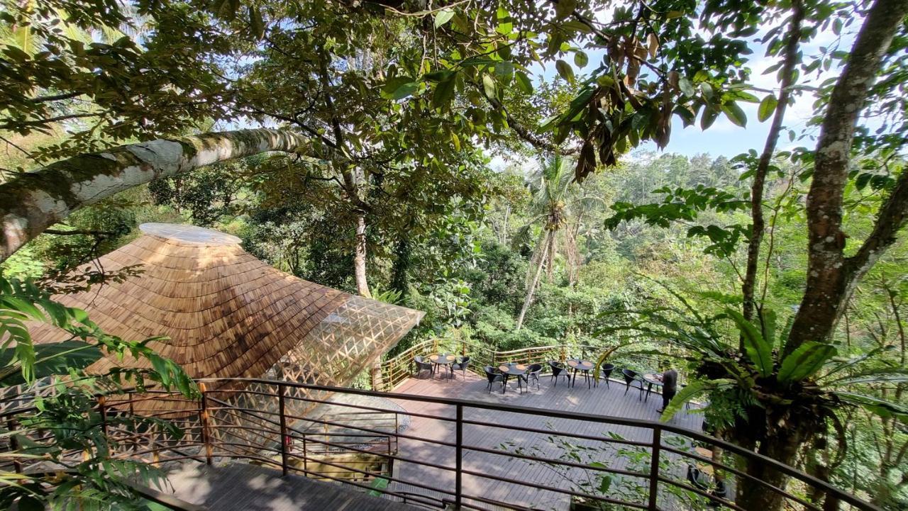 The Sebali Resort Ubud Exterior foto The view of the restaurant