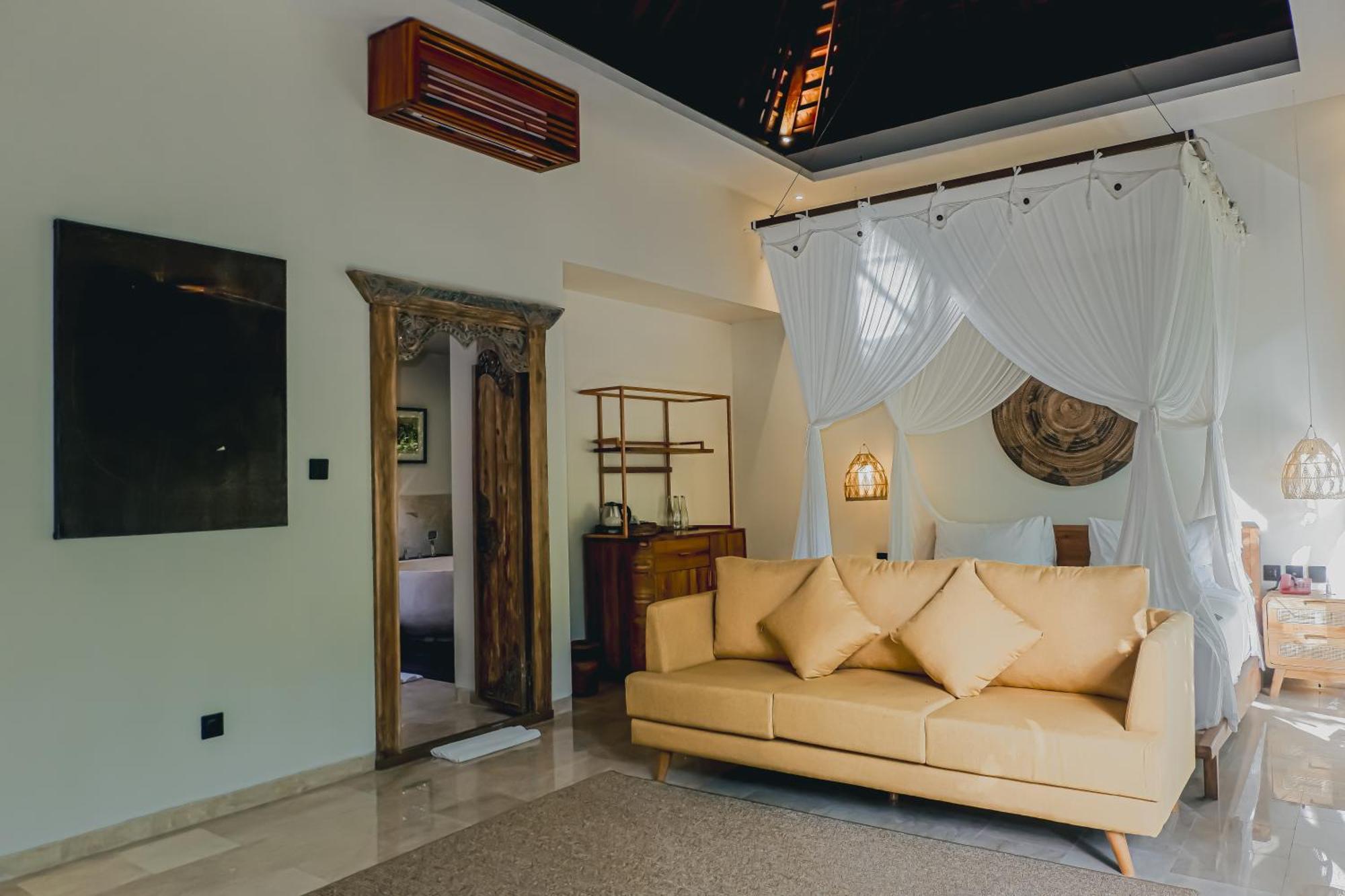 The Sebali Resort Ubud Exterior foto A room at the resort